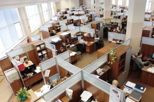 busy office